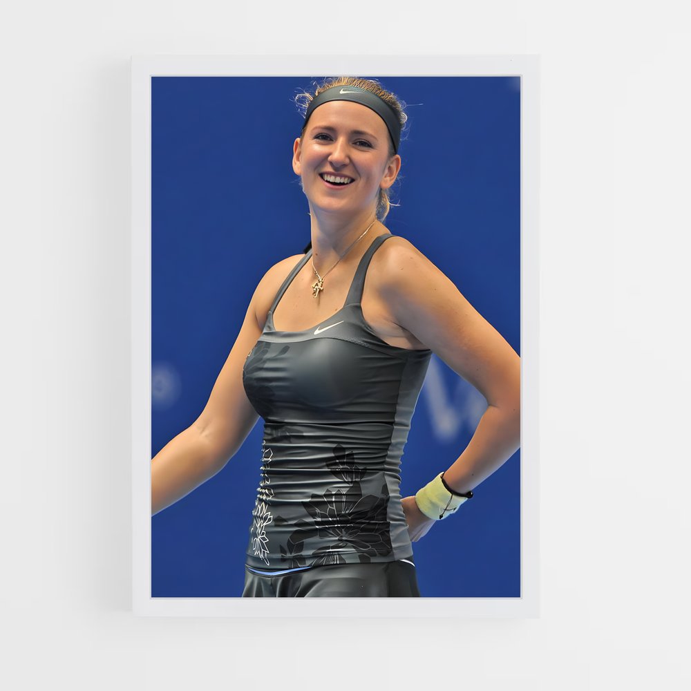 Poster Victoria azarenka racket – affiche Tennis (vue 3)